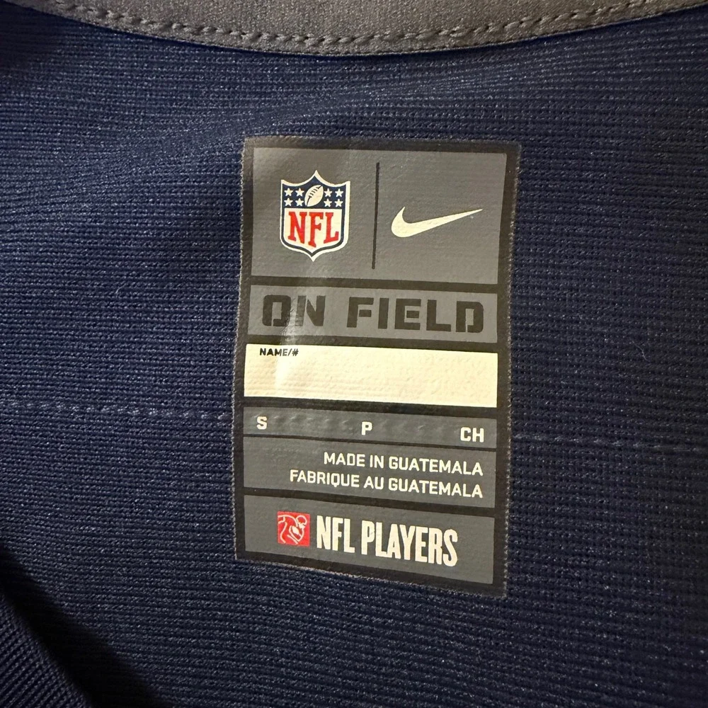 Nike Tom Brady New England Patriots Jersey Women Small Navy Blue NFL On Field 12